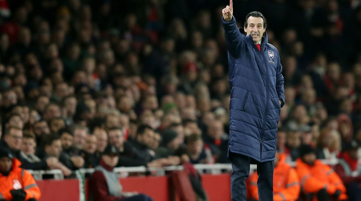 Unai Emery az Arsenal menedzsere / Foto: Northfoto