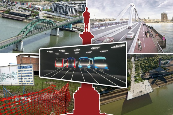 Sve promene u centru Beograda zbog izgradnje metroa: U avgustu se zatvara Bulevar despota Stefana, Staklenac i Bajlonijeva pijaca se ruše, a evo kada niče novi most preko Save
