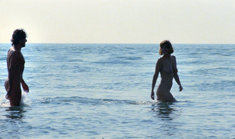 Alan Nuri i Ines Kotman kao strani nudisti u filmu 