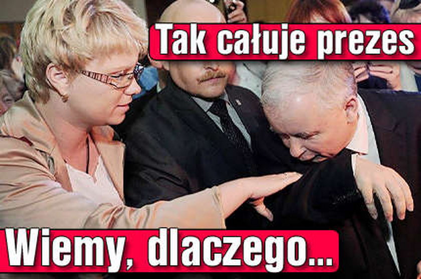 Tak całuje prezes! Wiemy, dlaczego!