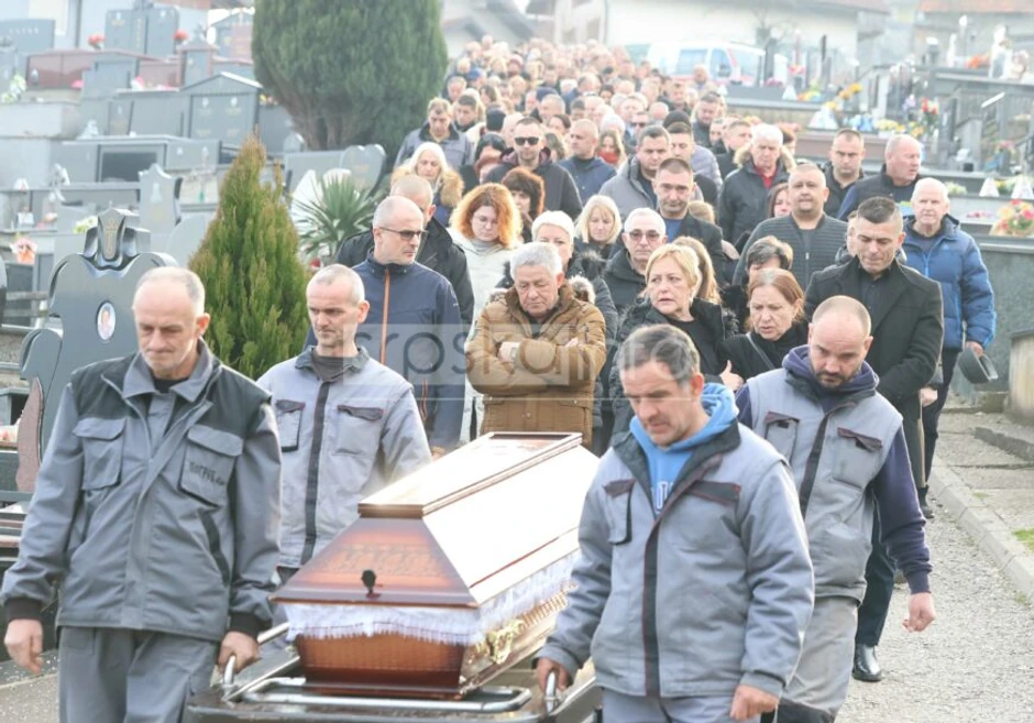 Saša Kulišić, sahrana, Doboj