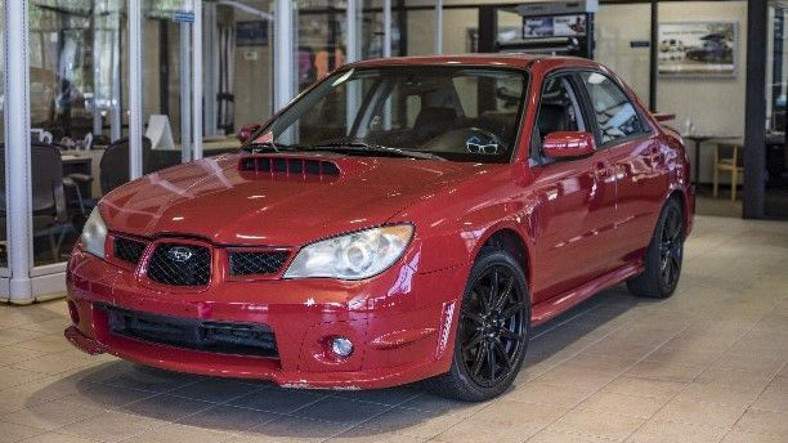 Ciekawostka z ogłoszenia: Subaru Impreza WRX z Baby Driver