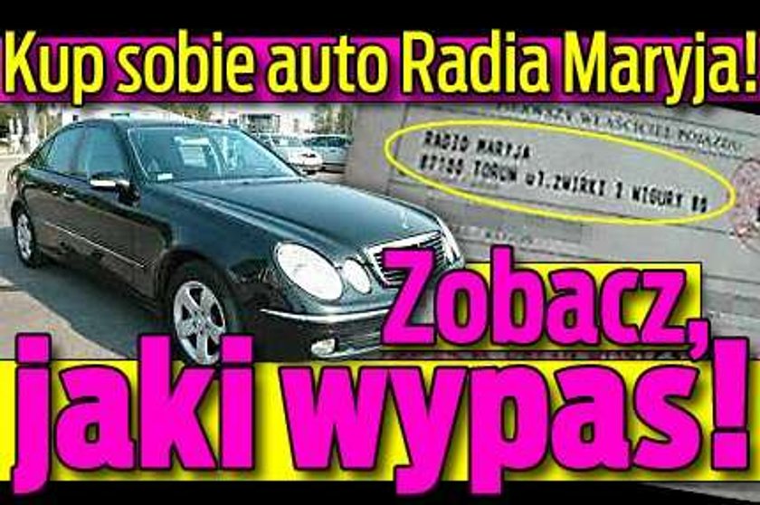 Kup sobie auto Radia Maryja! Zobacz, jaki wypas!