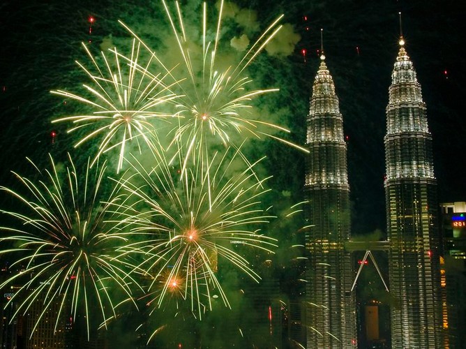 Niesamowite widoki w Kuala Lumpur