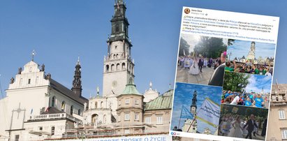 Pomysł na podróż poślubną? Oni wybrali pielgrzymkę do Jasnej Góry