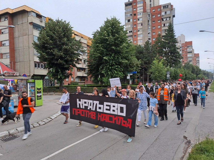 Protest, Kraljevo (24.06)
