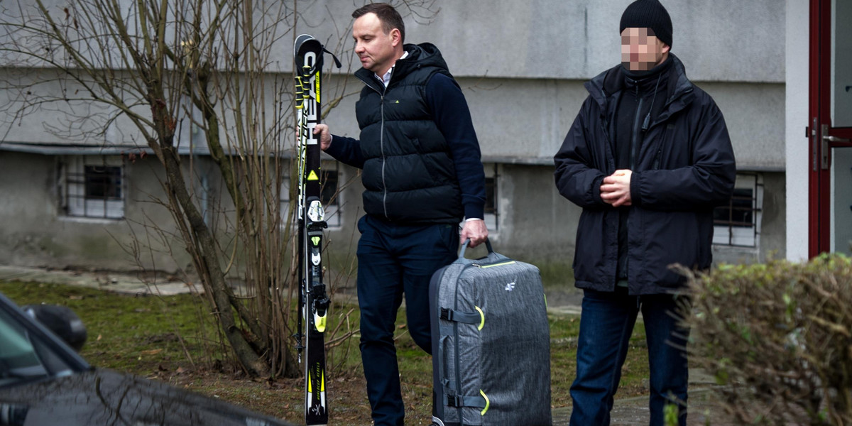 Duda szykuje się do zimowych szaleństw