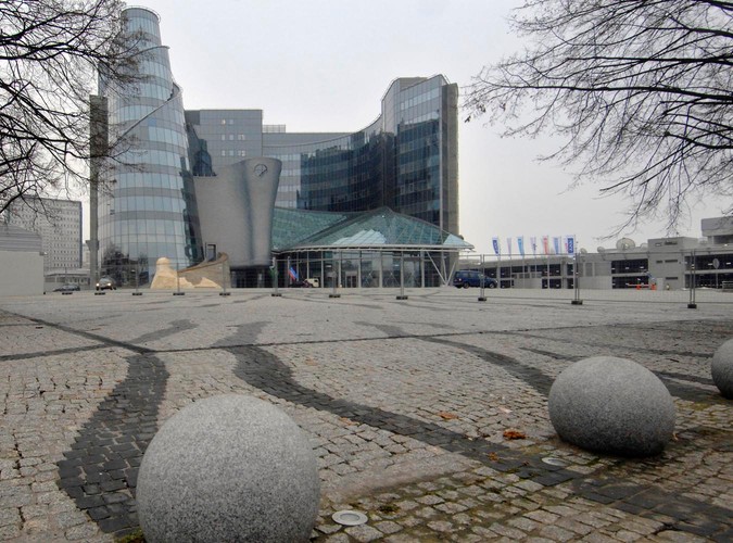 Warszawa,nowa siedziba TVP.
