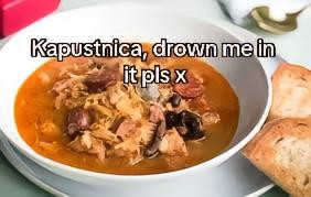 "Kapustnica, utopte ma v nej prosím," napísala Zoe.