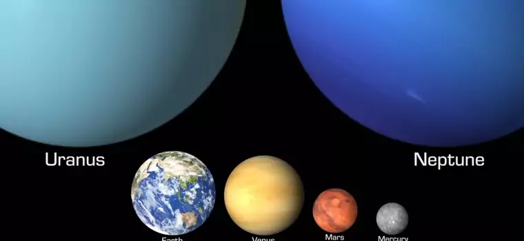 Tak wygląda Ziemia obok innych obiektów Układu Słonecznego. Porównanie wielkości i prędkości obrotowej