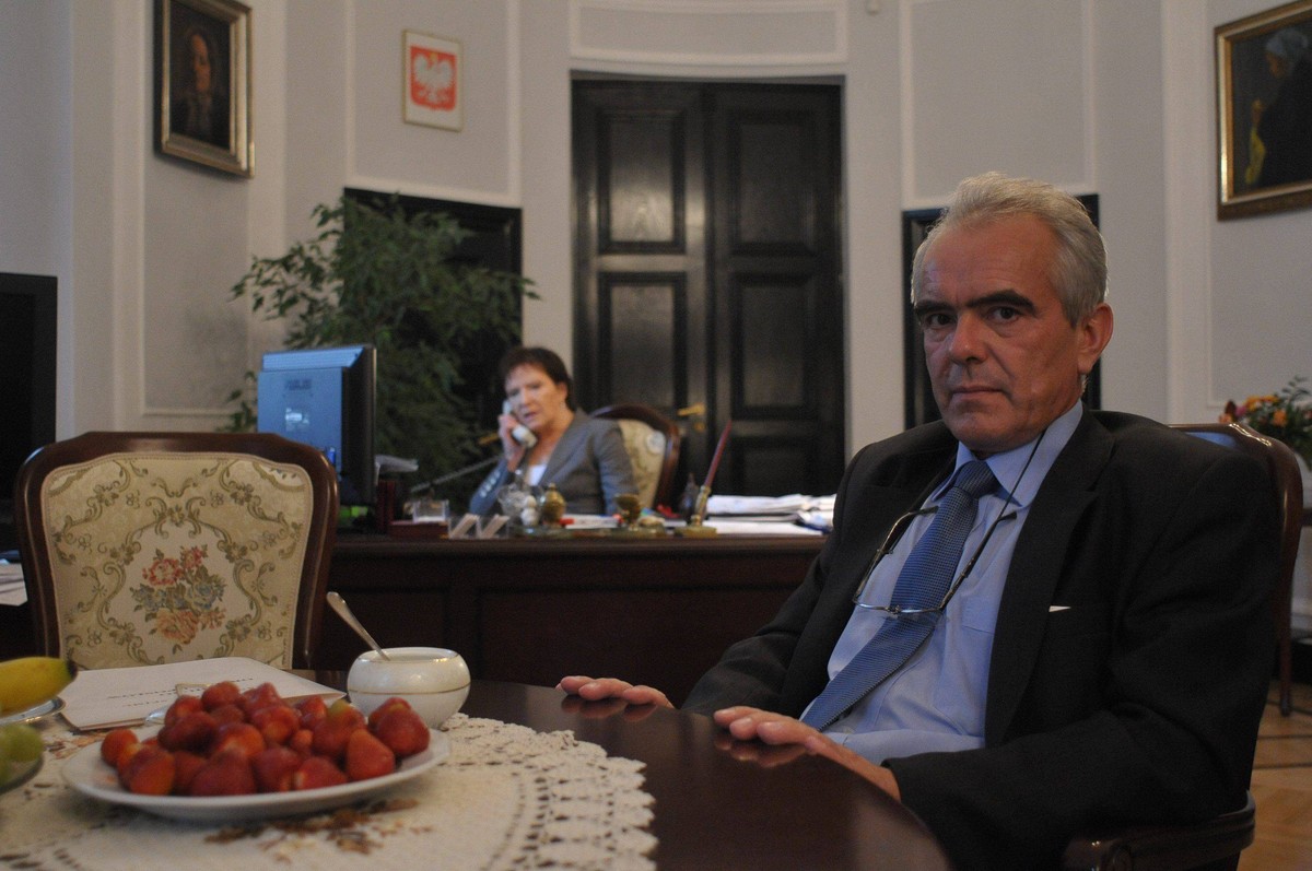 Przewodniczący powiatowych struktur Platformy Tadeusz Jarmuziewicz