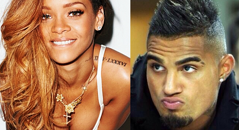 RIhanna and Kevin Prince Boateng