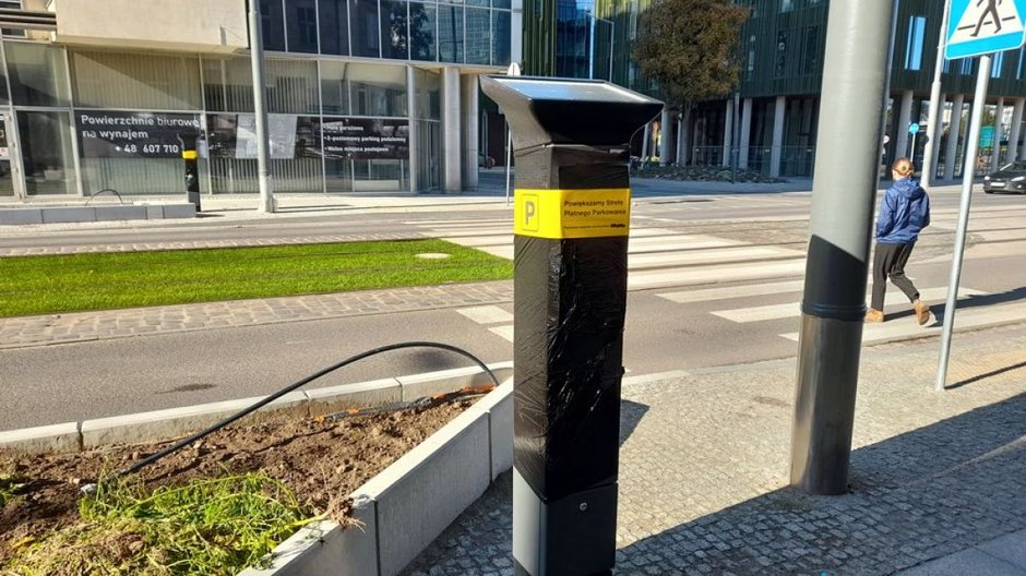 parkomat na ul. Wierzbięcice fot. ZDM Poznań