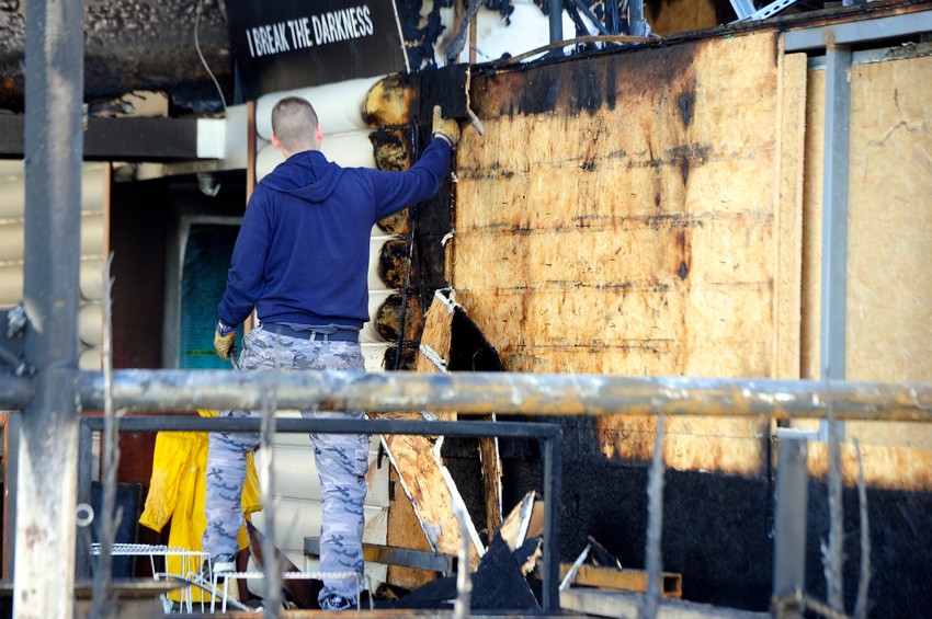 Požar na Fristajleru