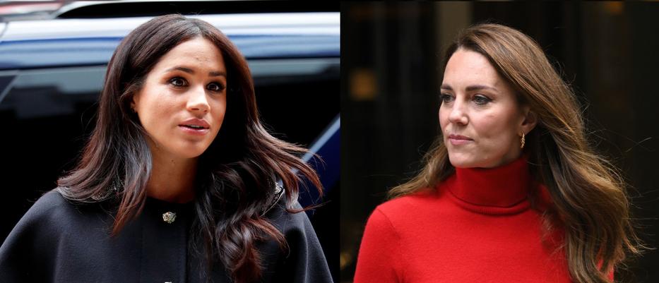 Meghan Markle és Katalin hercegné megint egy tiarán vitatkoztak / fotó: Getty Images