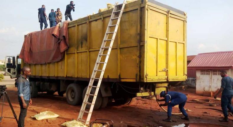 NSCDC impounds unlicensed truck with 25,000 litres diesel (NAN)