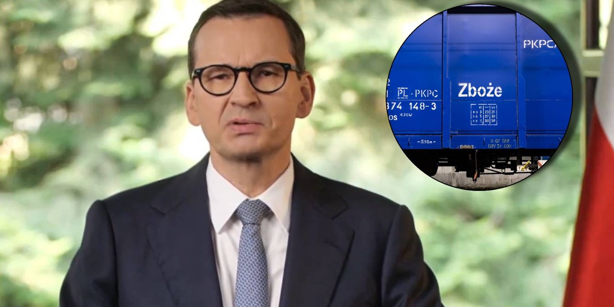 Premier Mateusz Morawiecki 12 września wygłosił orędzie ws. ukraińskiego zboża