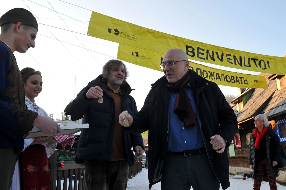 Kusturica i ministar Vukosavljević 