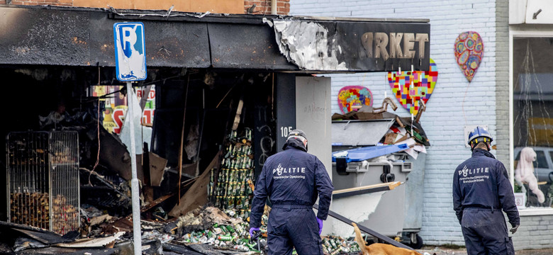 Aresztowania w związku z eksplozjami w polskich supermarketach w Holandii