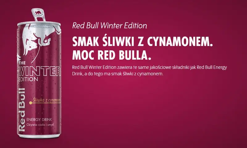 Nowy smak napoju Red Bull