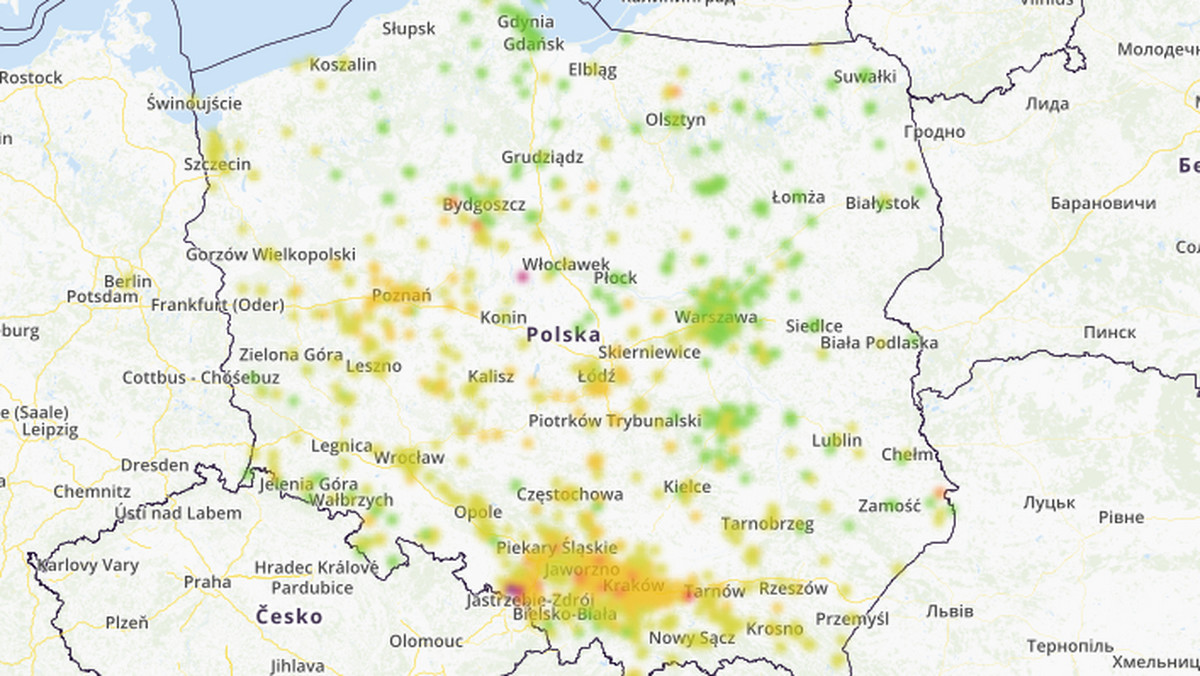 Smog w Polsce - 14 lutego. Stan, jakość i zanieczyszczenie powietrza