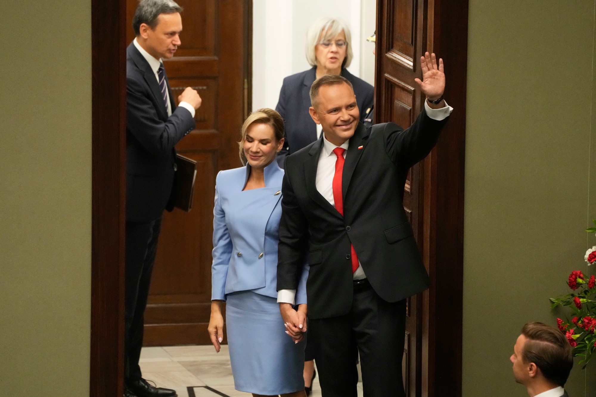 Nový poľský prezident Karol Nawrocki.