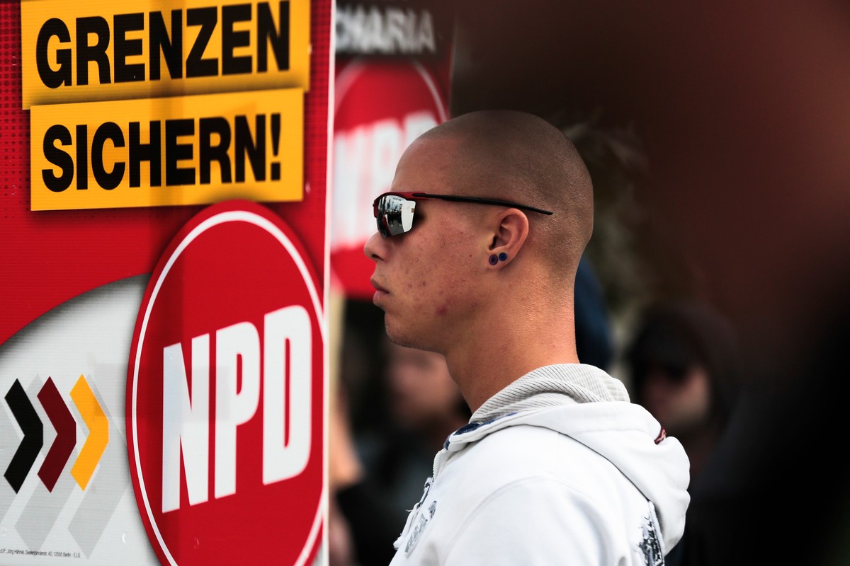 Demonstracja NPD w Niemczech