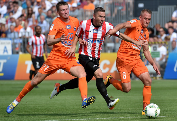 Ekstraklasa: Pięć goli w Niecieczy. Termalika ograła Cracovię 3:2