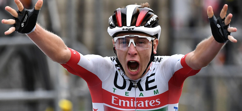 Tour de France: Pogacar wygrał 9. etap, Roglic został liderem