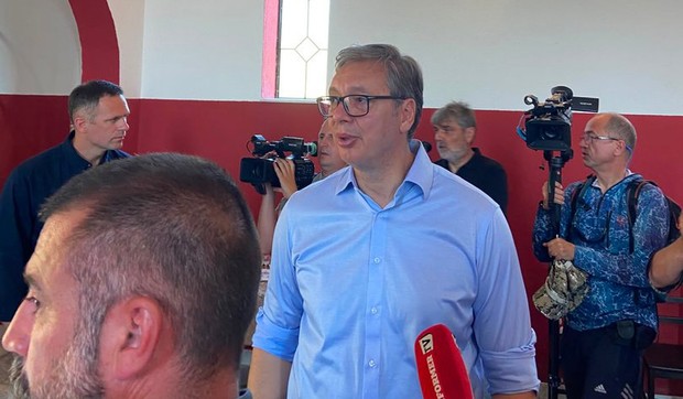 Vučić u Donjim Malovanima
