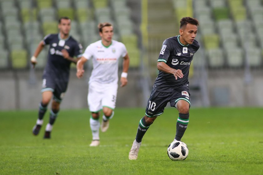 Pilka nozna. Sparing. Lechia Gdansk - Karpaty Lwow. 09.09.2018