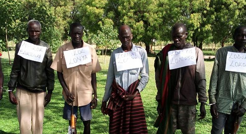 3 Karamoja chairpersons, 4 cattle rustlers, arrested for gun trafficking and firearms ownership