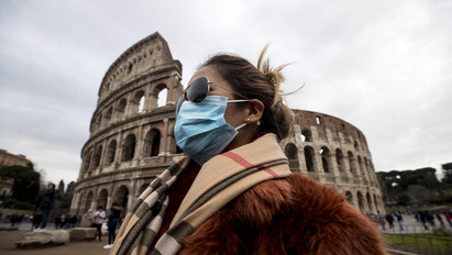 Koronavírus: egy nap alatt majdnem megduplázódott az új fertőzöttek száma Olaszországban