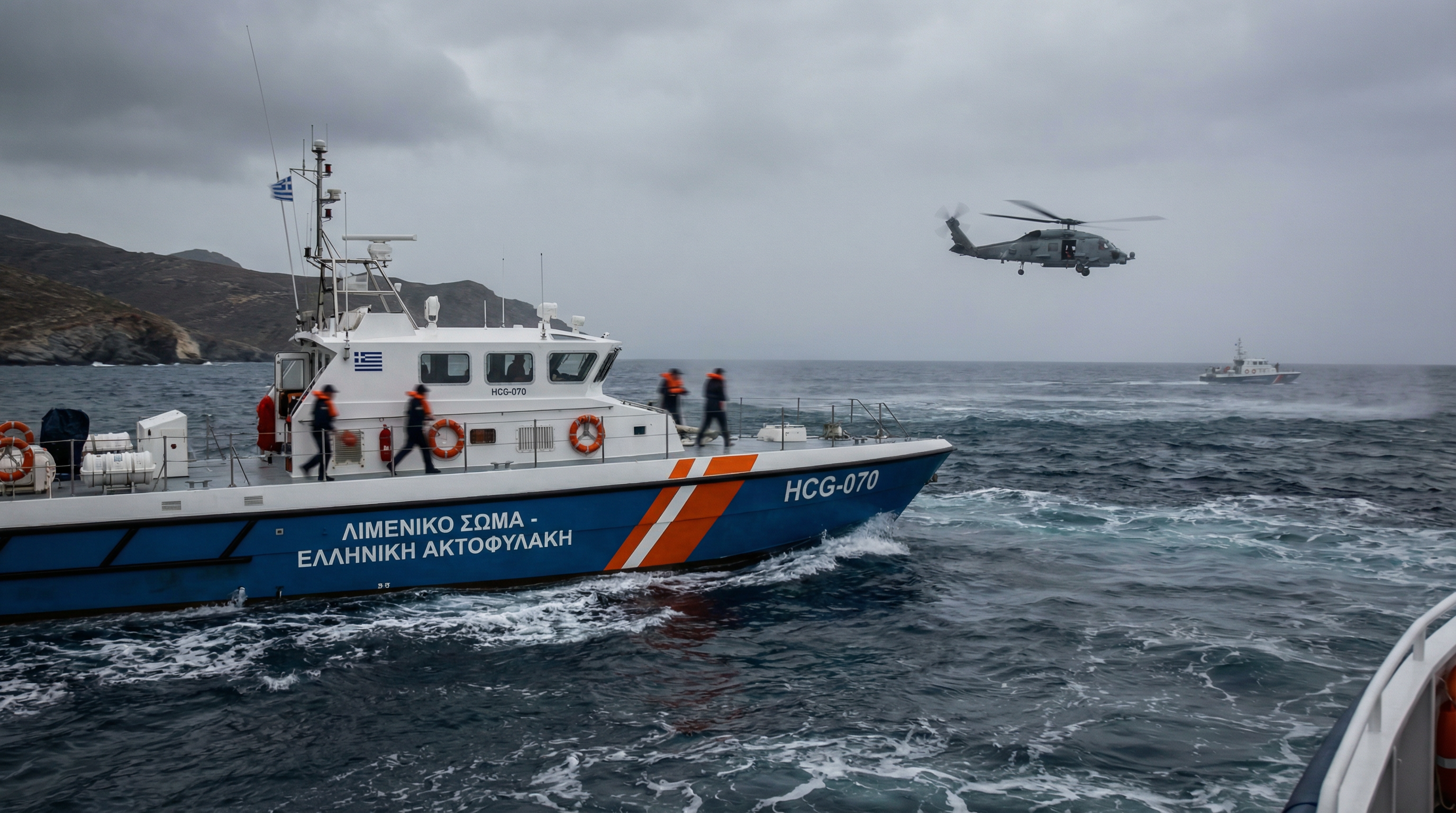 15 migrants morts: collision entre un bateau et un patrouilleur grec près de Chios
