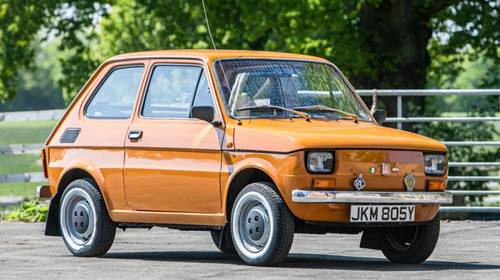 Polski Fiat 126p Na Aukcji W Anglii