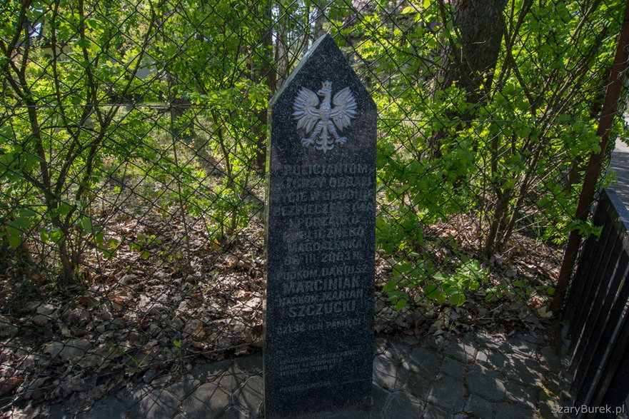 Pomnik w Magdalence, maj 2023 r.