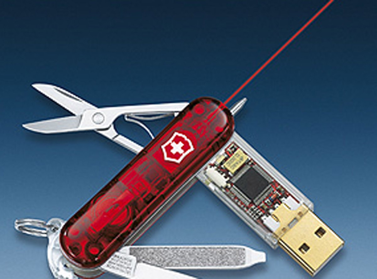 Szwajcarski scyzoryk na USB