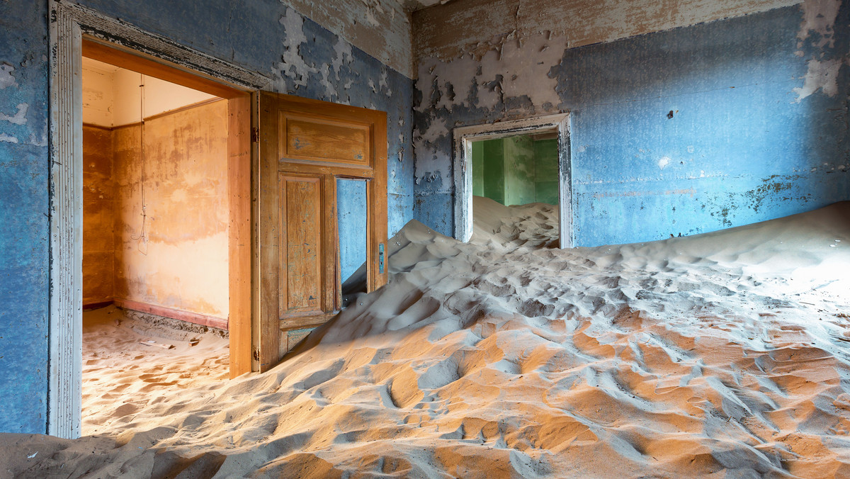 Opuszczone miasto Kolmanskop