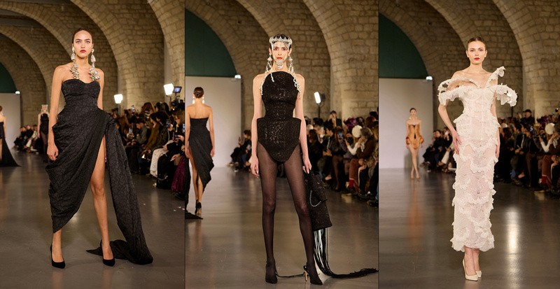 Juana Martín na parížskom týždni módy.