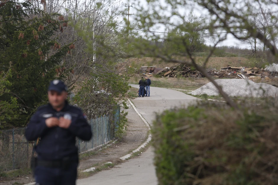 Inspektori na mestu gde je Danka Ilić udarena automobilom 
