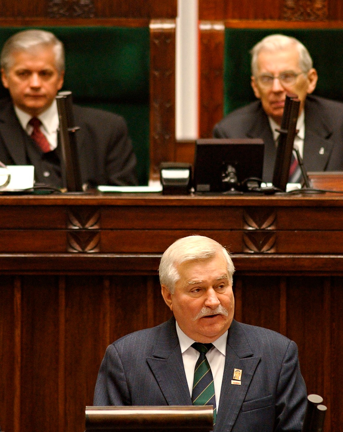 Marszałek Sejmu I kadencji Wiesław Chrzanowski