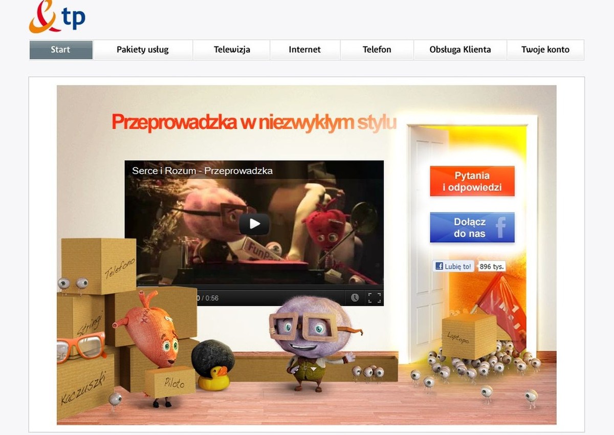 Bohaterowie reklamy TP
