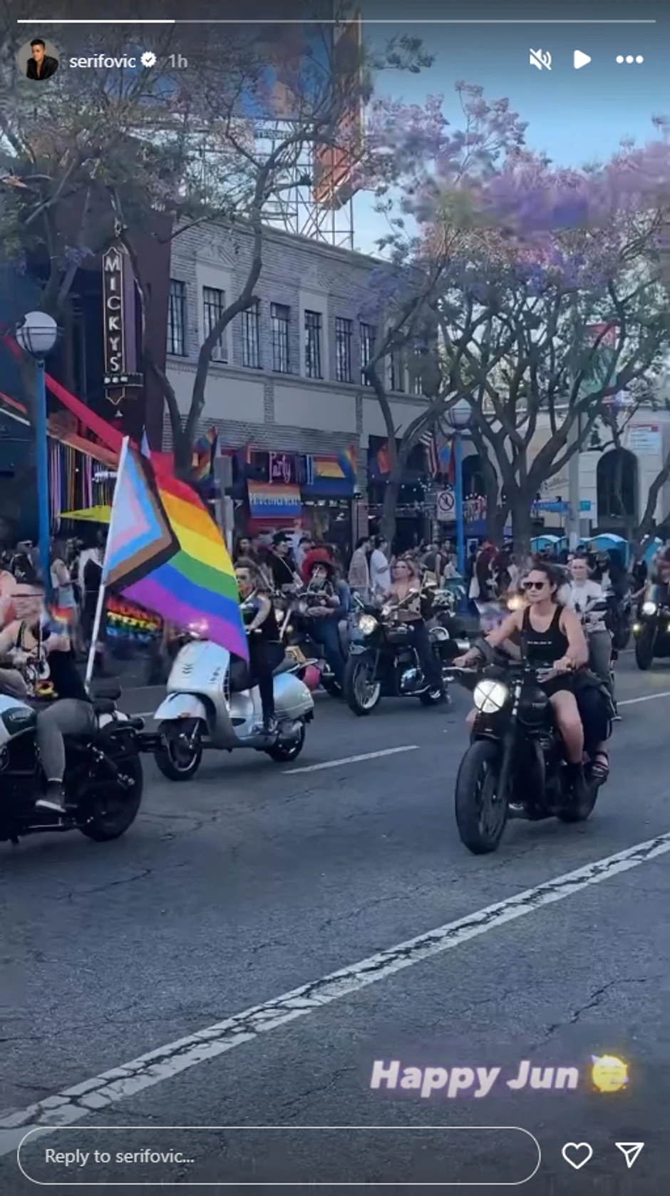 Marija Šerifović, objava