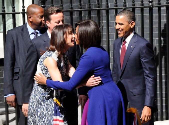 Powitanie prezydenckiej pary na Downing Street 10