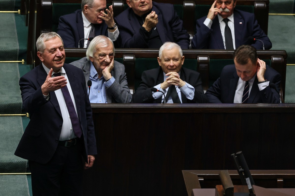 Jarosław Kaczyński, Mariusz Błaszczak, Ryszard Terlecki, Henryk Kowalczyk