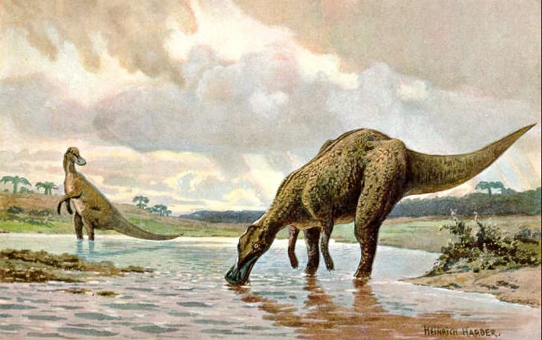 Prawdopodobnie tak wyglądał hadrozaur - zdjęcie ilustracyjne