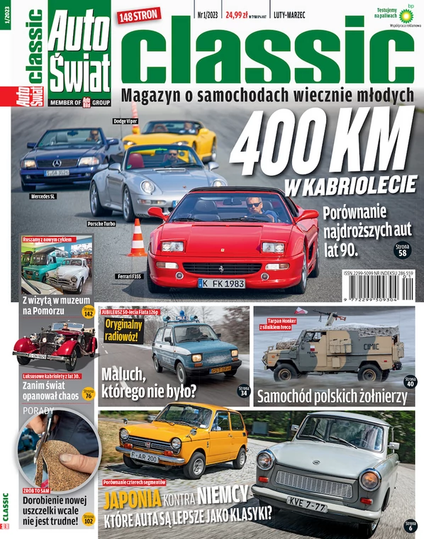 Auto Świat Classic 1/2023 już w sprzedaży!