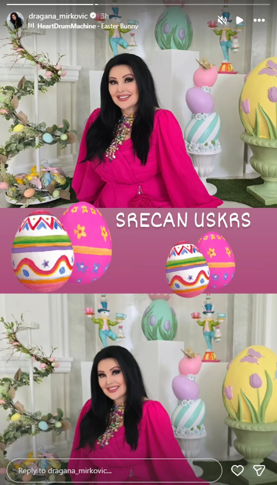 Dragana Mirković, objava