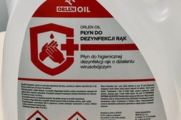 Orlen wstrzymuje dostawy płynu do sklepów, które próbowały na nim zarobić