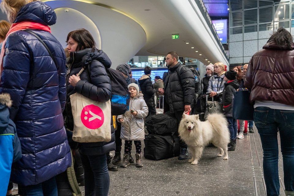 Trudna sytuacja na Dworcu Centralnym w Warszawie